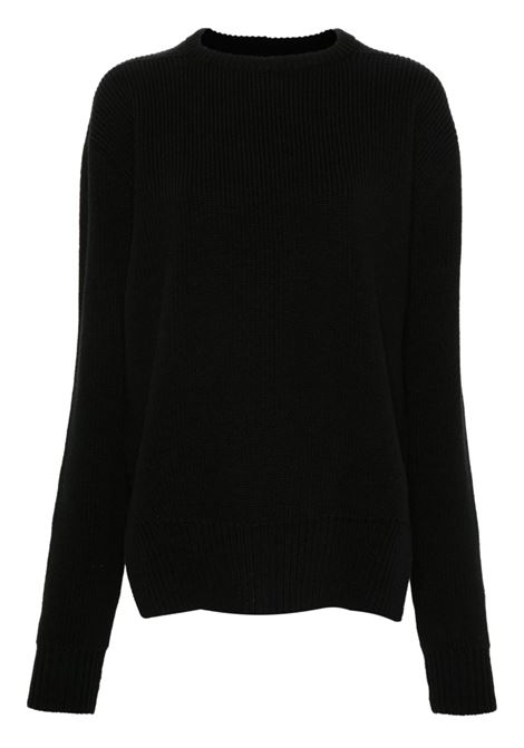 Black long-sleeved jumper Rick Owens - women